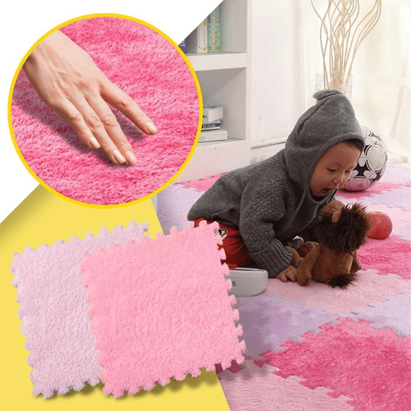 10 Pcs Puzzle Foam Play Mat -baby Little Nomad Mat