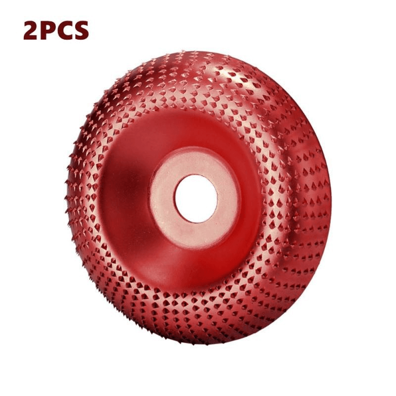 2 Pcs Wood Grinding Wheel - Wood Carving - Wood Grinding - Grinder for Wood - Grinder Shaping Disc