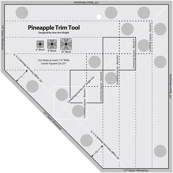 Creative Quilt Cutting Templates Set