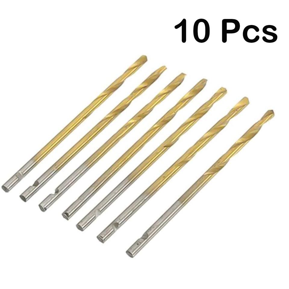 10 PCS Twist Drill Bits HSS