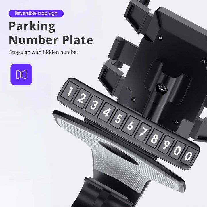 Upgraded 1200° Rotation Car Phone Holder - Cell Phone Holder for Car - Millphone Holder - Dashboard Mount Phones