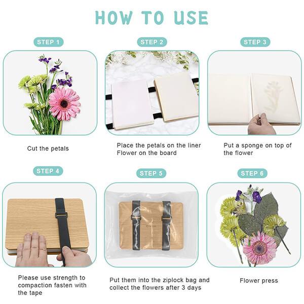 Leaf & Flower Press Kit | 6 Layers of Leaf Pressing, Plant Press and Nature Press