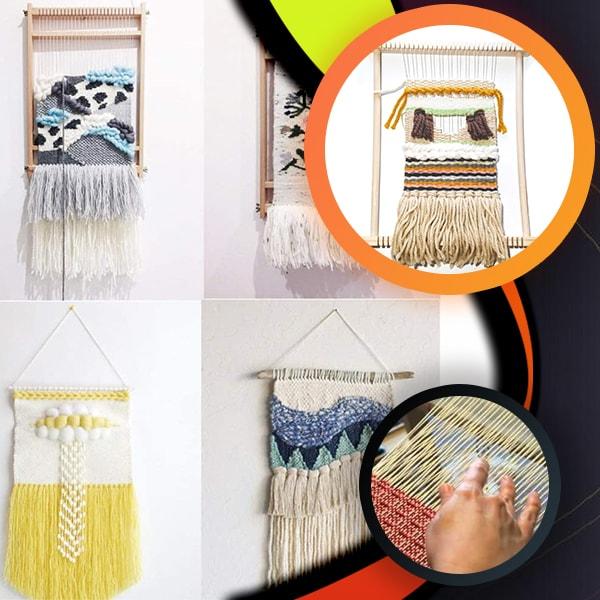 Wooden Weaving Loom - Multi-craft Weaving Loom for Kids