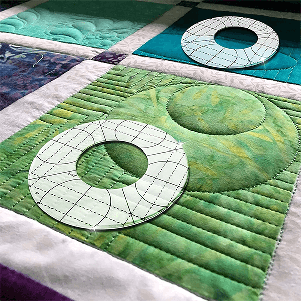 Circle Quilting Template Set (5 PCS)