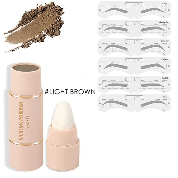 Adjustable Eyebrow Stamp Set | Brow Stamp | Powder Stamp Kit