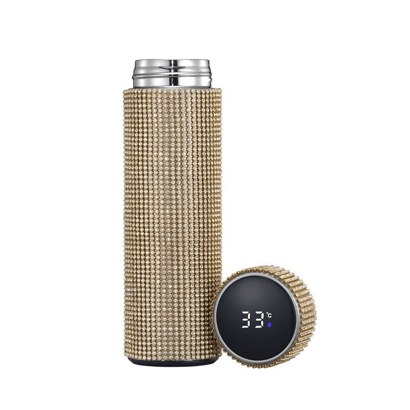 500ml Diamond Sustainable Thermos Water Bottle - 500ml Bottle Thermos