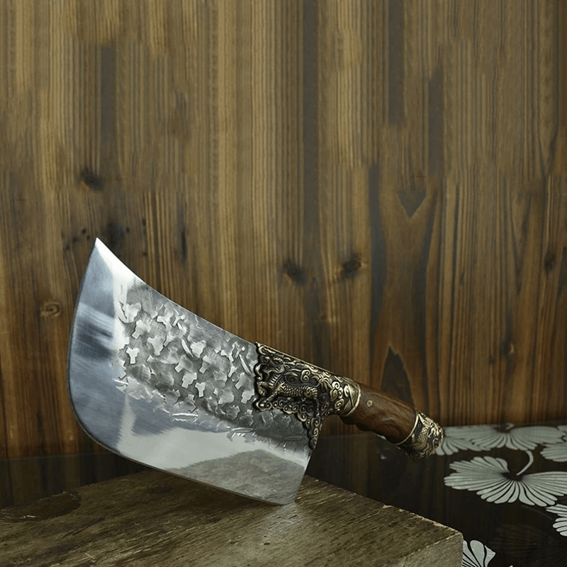 Stainless Steel Dragon Cleaver - Japanese Cleavers - Meat/vegetable Cleaver - Butcher Cleaver