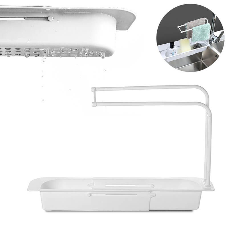 Telescopic Sink Rack -upgraded Kitchen Sink Rack - Sink Rack