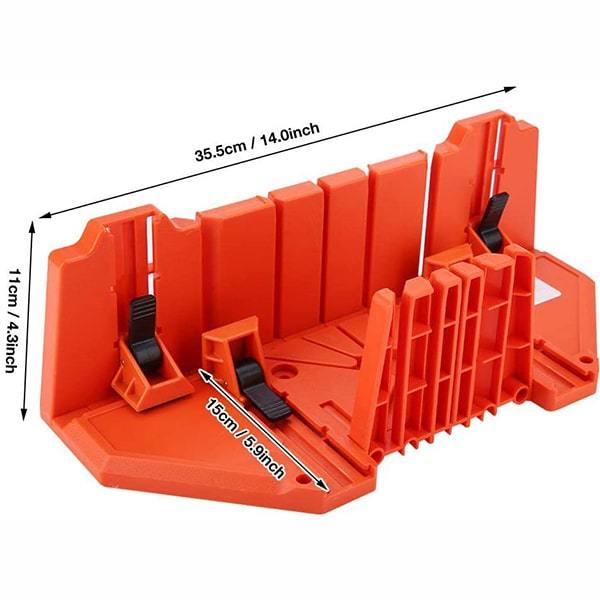 Miter Box Saw for Woodworking Backsaw- Clamping for Hand Miter Saw