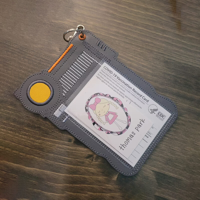 Vaccine Card Protector - Cute Reagent Card Protector