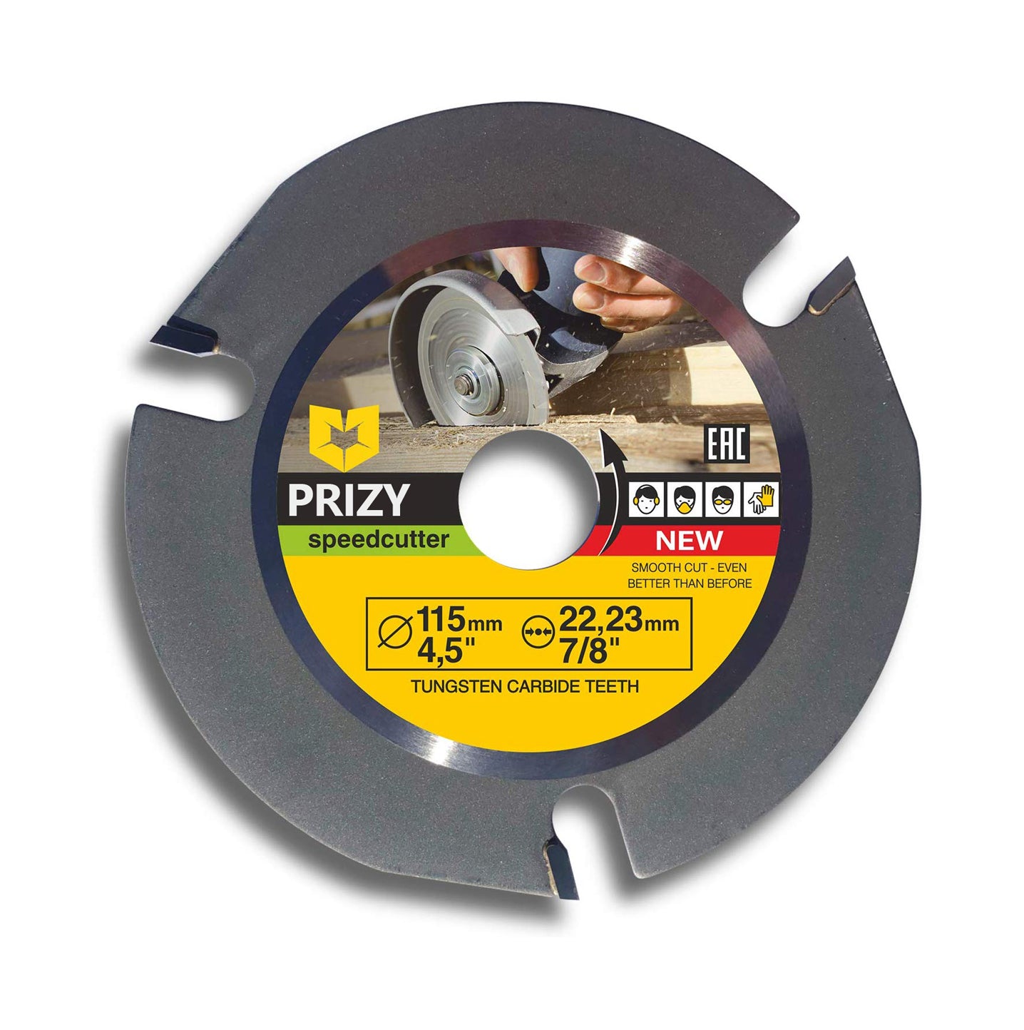 Angle grinder blade for wood PRIZY Speedcutter 115 mm