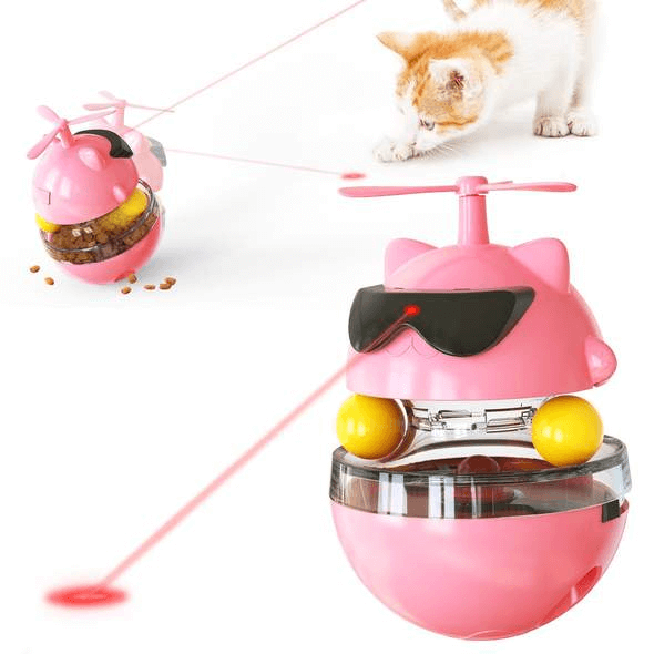 Smart Cat Laser Toy - Cat Treats - Food Dispensing