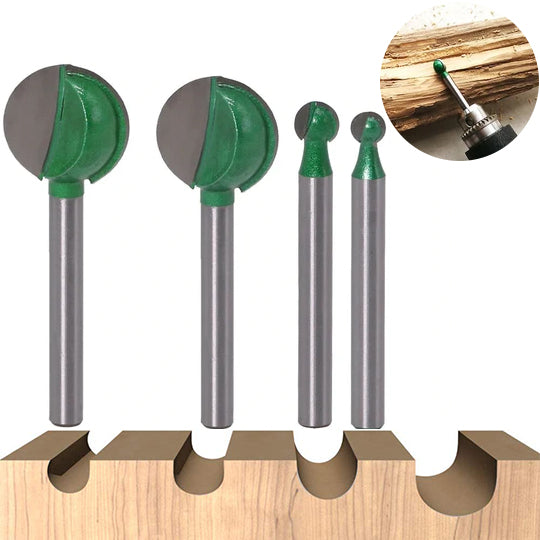 Premium Ball End Router Bit™