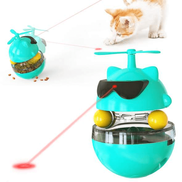 Smart Cat Laser Toy - Cat Treats - Food Dispensing