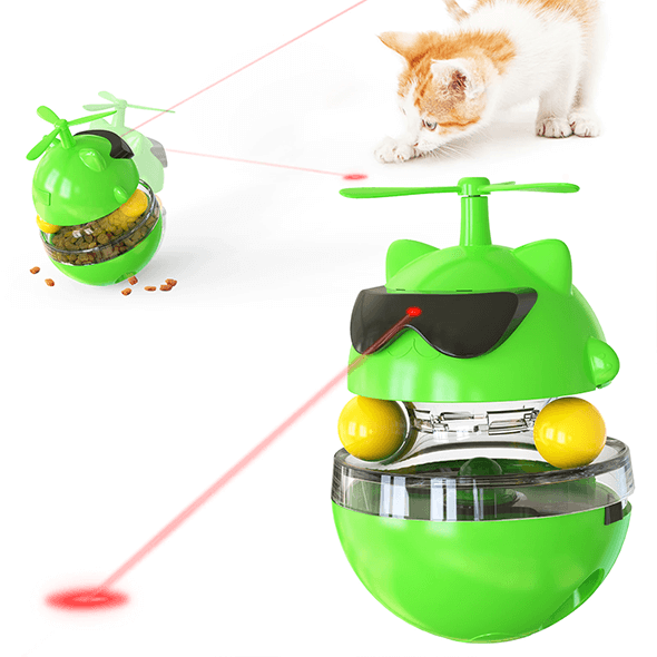 Smart Cat Laser Toy - Cat Treats - Food Dispensing