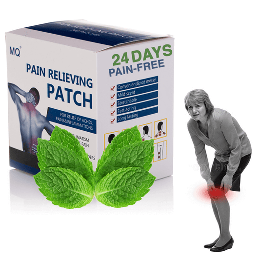 24 Days knee pain relief Patches kit - knee pain relief - knee joint pain relief - Knee Relief Patches Kit - Knee Relief Kit