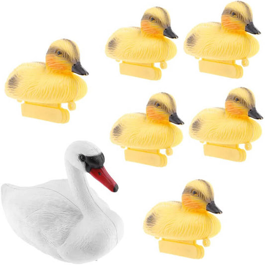 7 Piece Full Body Snow Goose Decoys