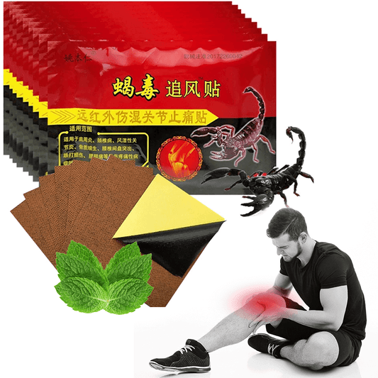 80 Days Knee Pain Relief Patches Kit - Knee Pain Relief - Knee Relief Kit - Knee Relief Patches Kit - Knee Joint Pain Relief