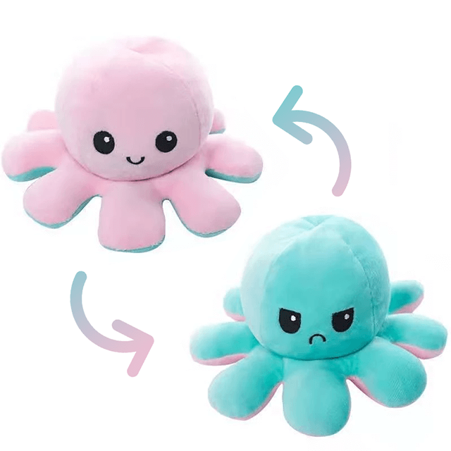 4 Pcs Octolove™ Plushies - Reversible Octolove