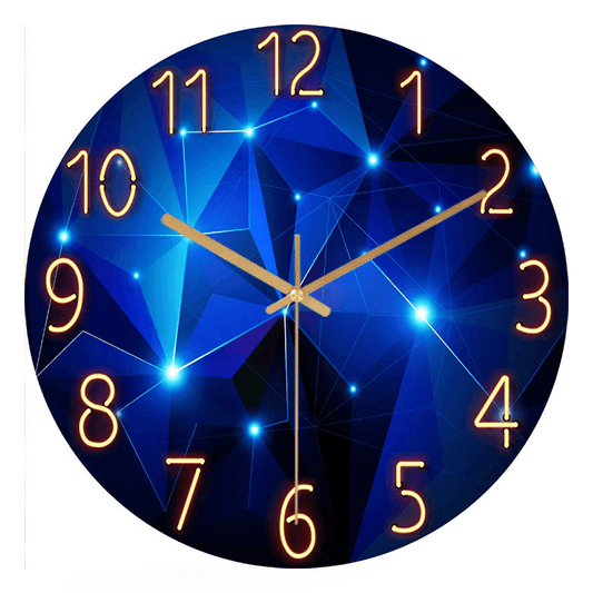 Modern Visions Geometric Wall Clock