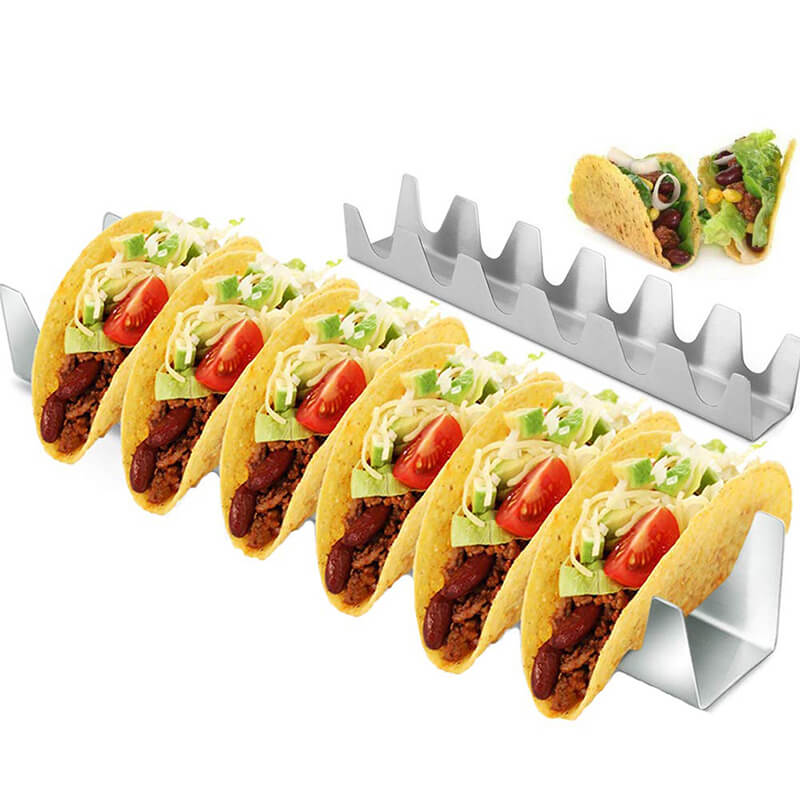 Stainless Steel Taco Holder - Taco Trays - Taco Rack