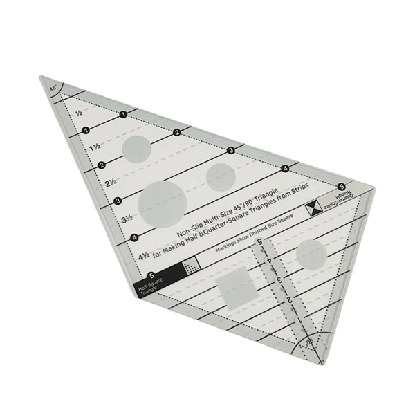 Multi-size 45 & 90 degree Triangle Ruler