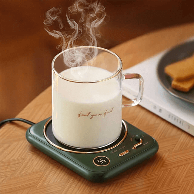 Coffee Warmer Coaster | Cup Warmer | Coffee Cup Warmer | Coffee Heater | Heated Coaster