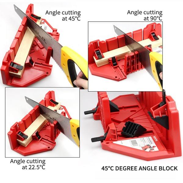 Miter Box Saw for Woodworking Backsaw- Clamping for Hand Miter Saw