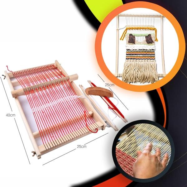 Wooden Weaving Loom - Multi-craft Weaving Loom for Kids