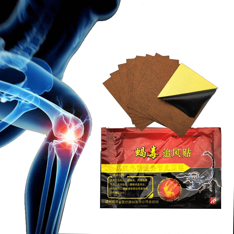80 Days Knee Pain Relief Patches Kit - Knee Pain Relief - Knee Relief Kit - Knee Relief Patches Kit - Knee Joint Pain Relief