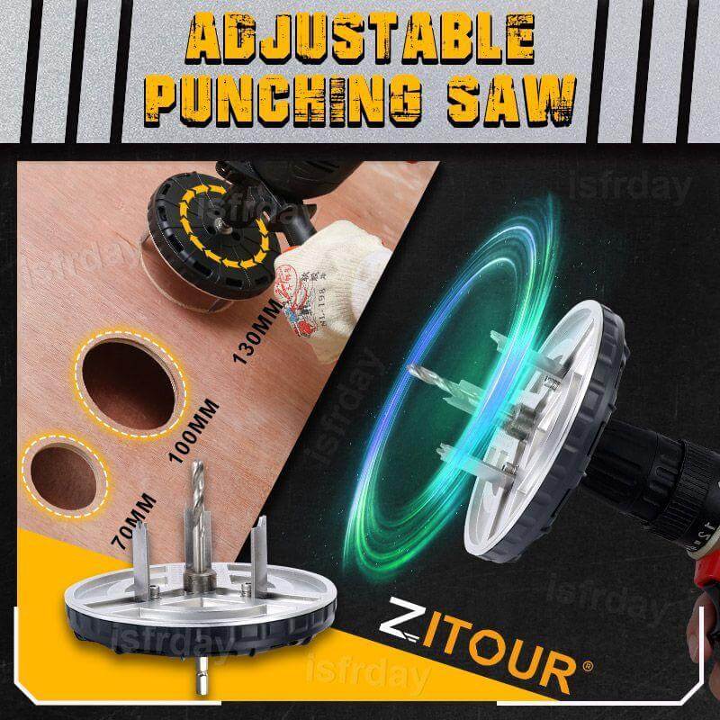 Adjustable Punching Saw - Hole Saw Drill Bit - Saw Hole Bit