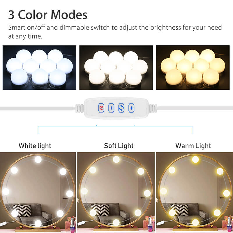 10 Led Vanity Mirror Lights - Makeup Lights - Led Light Mirror