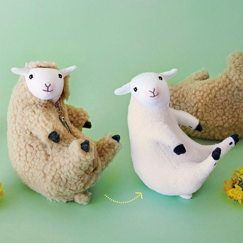 Shave Sheep Happily - Lamb Toys - Lamb Stuffed Animal - Sheep Plush