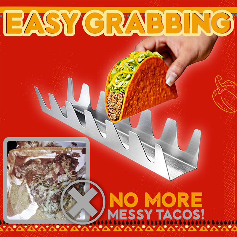 Stainless Steel Taco Holder - Taco Trays - Taco Rack