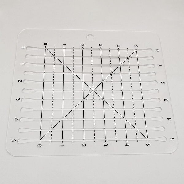 Strips Quilting Ruler (5" x 5")