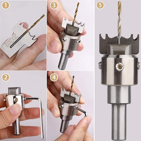 Ring and Button Drill Bit™