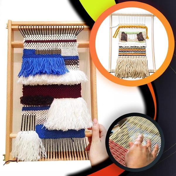 Wooden Weaving Loom - Multi-craft Weaving Loom for Kids