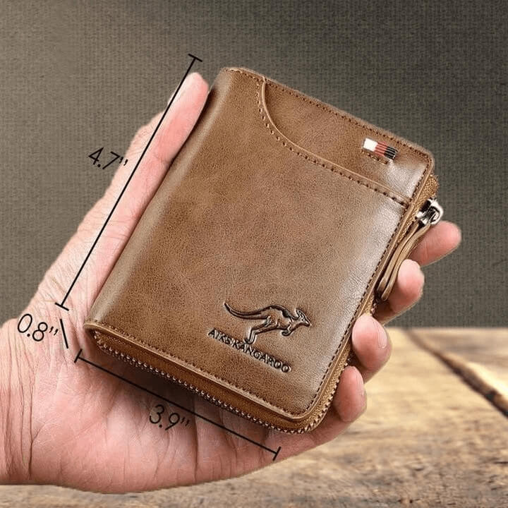 Leather Wallet | Rfid Blocking Wallet | Rfid Protected Wallet | Credit Card Protection Wallet