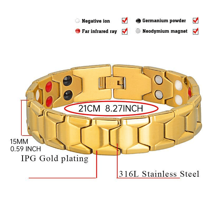Ultra Magnetic Bracelet for Knee Pain Relief - Neck Pain Relief - Magnetic Bracelet