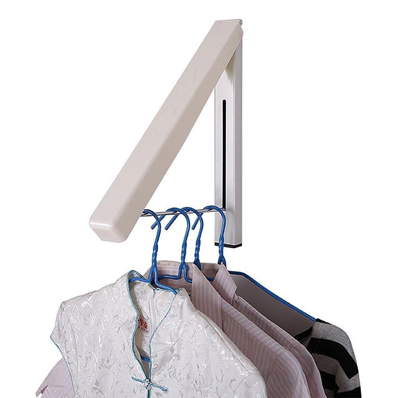 Foldable Wall Mounted Drying Rack - Laundry Drying Rack - Laundry Hanger