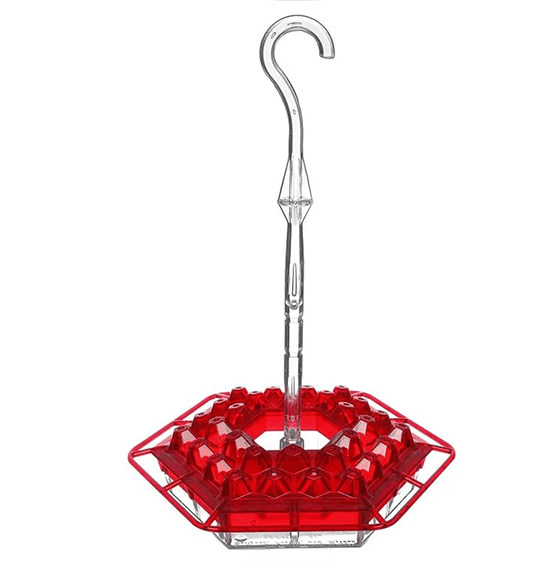 Mary's Sweety Hummingbird Feeder With Perch And Built-in Ant Moat