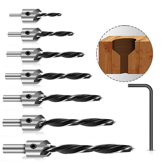 Countersink Drill Bits™ (7 Pcs)