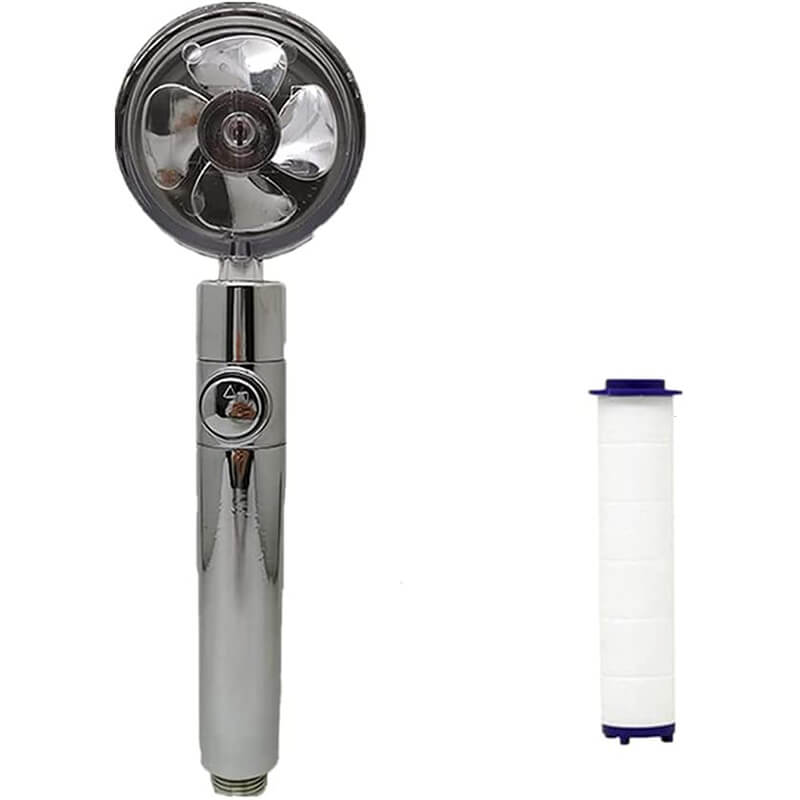 360° Power Shower Head -Rainfall Powerful Shower