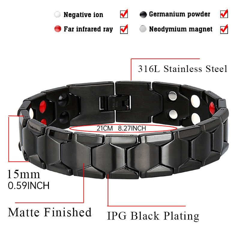 Ultra Magnetic Bracelet for Knee Pain Relief - Neck Pain Relief - Magnetic Bracelet