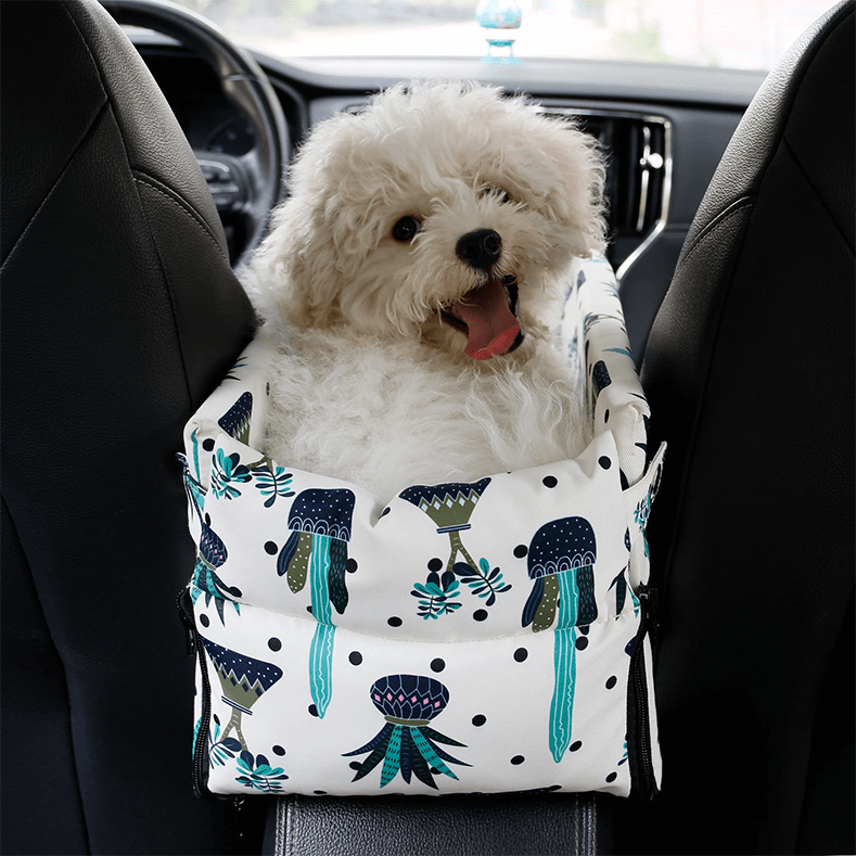Pet Carpool Seat - Dog Car Seat - Dog Booster Seat