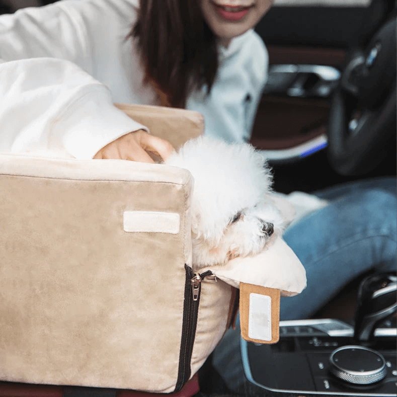 Pet Carpool Seat - Dog Car Seat - Dog Booster Seat