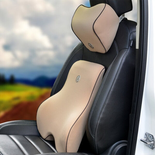 Car Cushion for Neck and Back Pain - Headrest Pillow