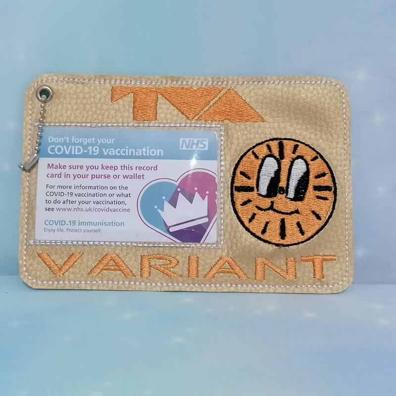 Vaccine Card Protector - Cute Reagent Card Protector