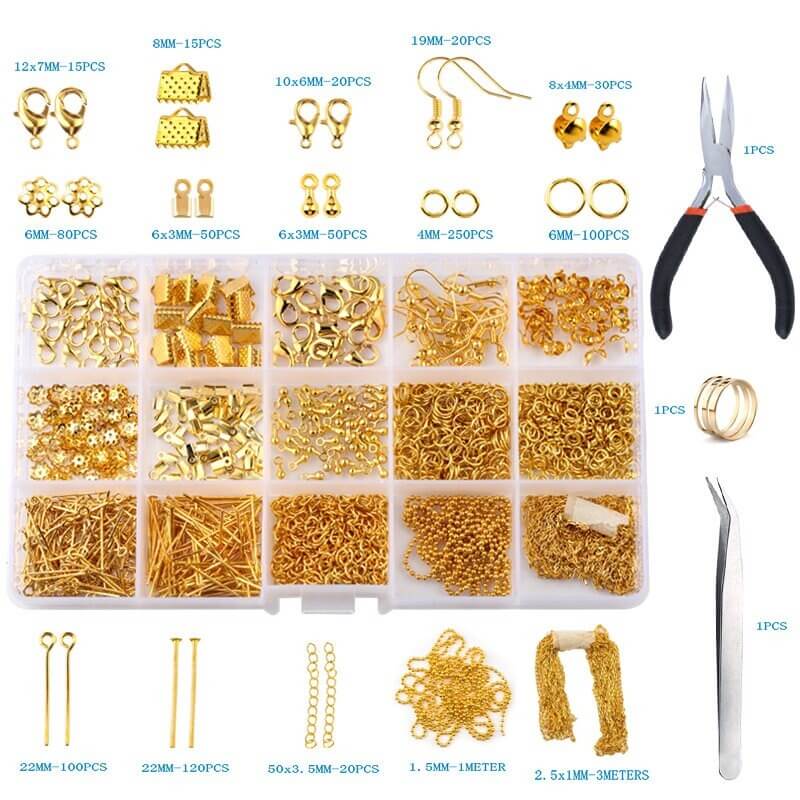 Jewelry Making Kit- Supplies for Necklace, Earring
