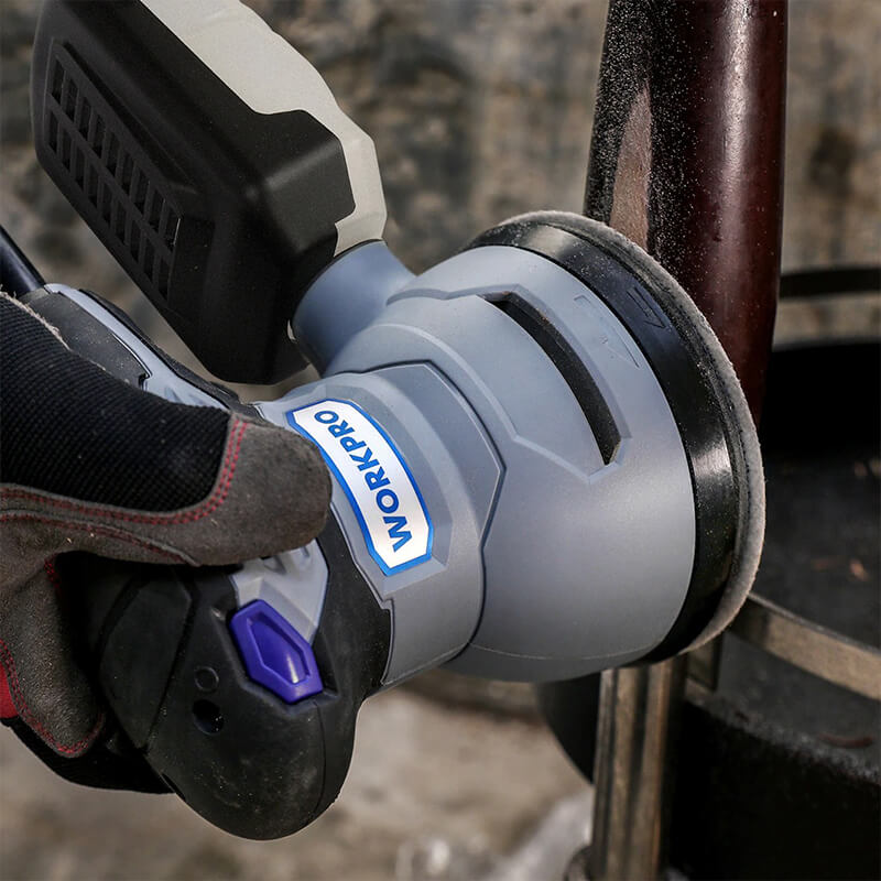 Random Orbital Sander With 10pc Sandpaper